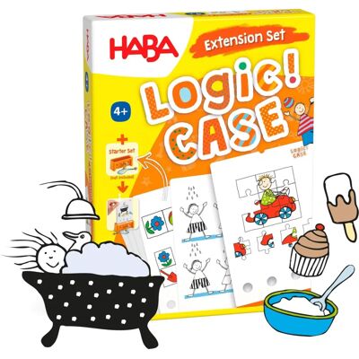 Haba Vida Cotidiana Conjunto de Extensão de Caso Lógico de Quebra-Cabeças Coloridos, Desafiadores - Jogo de Quebra-Cabeças Haba Vida Cotidiana Conjunto de Extensão de Caso Lógico de Quebra-Cabeças Coloridos, Desafiadores - Jogo de Quebra-Cabeças