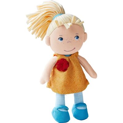 HABA Joleen Blauwe Stoffpop voor Baby's - Knuffeldier HABA Joleen Blauwe Stoffpop voor Baby's - Knuffeldier