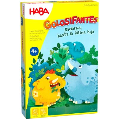 Haba 306262 - Juego Familiar Golosifantes - Diversión Razonamiento Lógico Haba 306262 - Juego Familiar Golosifantes - Diversión Razonamiento Lógico