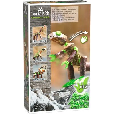 HABA Terra Kids Connectors - Kit de Dinosaures - Construction Extérieure - 8+ ans - Publicité HABA Terra Kids Connectors - Kit de Dinosaures - Construction Extérieure - 8+ ans - Publicité