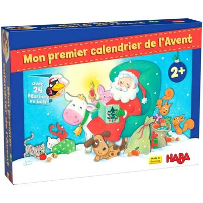 Haba Mon Premier Calendrier - Bois 24 Compartiments - Noël pour Enfants Haba Mon Premier Calendrier - Bois 24 Compartiments - Noël pour Enfants