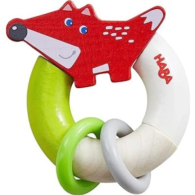 HABA 306690 - Hochet bébé avec 2 anneaux - Favorise la motricité - Publicité HABA 306690 - Hochet bébé avec 2 anneaux - Favorise la motricité - Publicité
