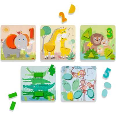 HABA Educational Toy - Wilde Animals Sorting Game - 37.3 x 27.5 x 5.6 cm HABA Educational Toy - Wilde Animals Sorting Game - 37.3 x 27.5 x 5.6 cm