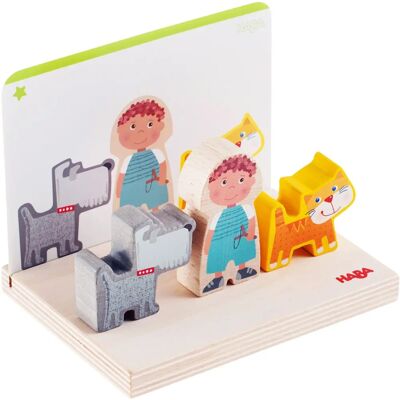 Haba Stapelspielzeug Bauernhof - Ab 2 Jahren - Lernspiel Haba Stapelspielzeug Bauernhof - Ab 2 Jahren - Lernspiel