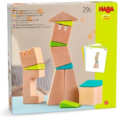 Haba 3D-Legespiel Schiefe Türme - Gesellschaftsspiel Haba 3D-Legespiel Schiefe Türme - Gesellschaftsspiel