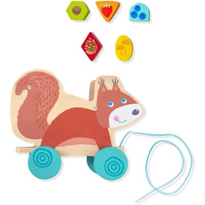 Haba Modelo MQ2 - Juguete de arrastre en madera para niños Haba Modelo MQ2 - Juguete de arrastre en madera para niños