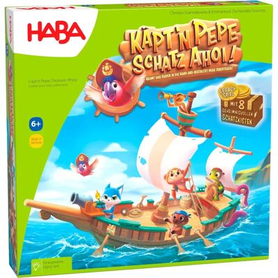HABA Käpt'n Pepe, Schatz ahoi - Brädspel HABA Käpt'n Pepe, Schatz ahoi - Brädspel