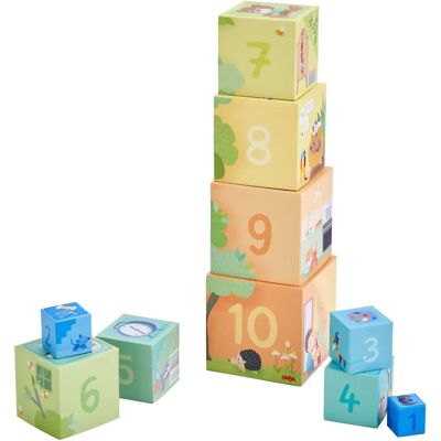 Haba 2010937001 - Cubos apilables Mi Hogar Haba 2010937001 - Cubos apilables Mi Hogar