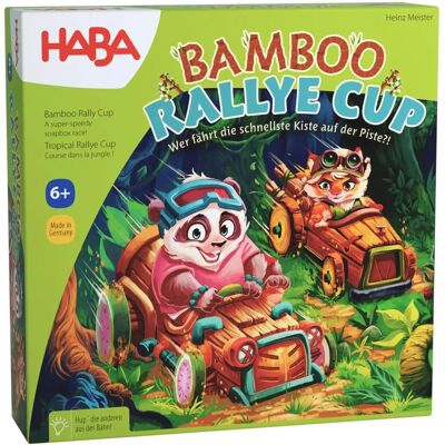 Haba Bamboo Rallye Cup - Jungeläventyr - Glas Haba Bamboo Rallye Cup - Jungeläventyr - Glas