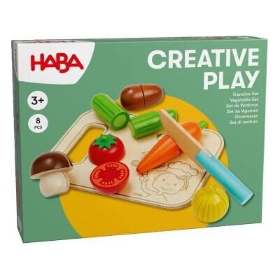 Conjunto de Verduras HABA con Tabla de Cortar - Juego Creativo Conjunto de Verduras HABA con Tabla de Cortar - Juego Creativo