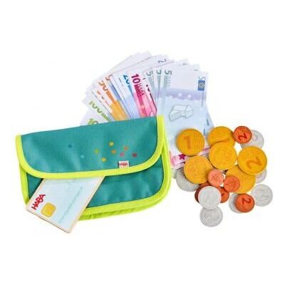 HABA Kreatives Spielgeld-Set - Bunte Münzen & Geldbörse HABA Kreatives Spielgeld-Set - Bunte Münzen & Geldbörse