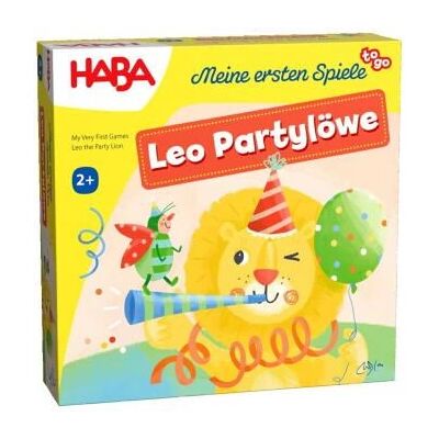 HABA Mes Premiers Jeux – Leo le Lion de Fête Jeu de Mémoire de 5 Min HABA Mes Premiers Jeux – Leo le Lion de Fête Jeu de Mémoire de 5 Min