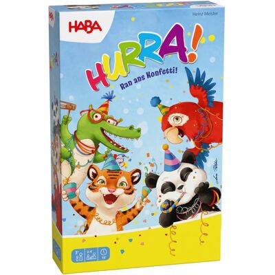 HABA HURRA! 10 min Brettspiel - Kinder, Bunt, Holz HABA HURRA! 10 min Brettspiel - Kinder, Bunt, Holz