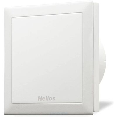 Helios MiniVent - 100mm, Controllo Umidità, Bianco - Ventilatore Piccoli Ambienti Helios MiniVent - 100mm, Controllo Umidità, Bianco - Ventilatore Piccoli Ambienti