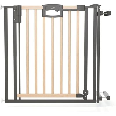 Geuther Easylock Wood Plus Babysicherheitsgitter - Schwarz Geuther Easylock Wood Plus Babysicherheitsgitter - Schwarz