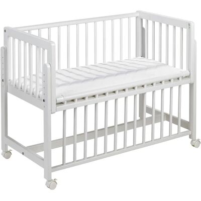 Geuther Babybett - Modell 1123 5 WE OM - Weiß, Verstellbar, Kompakt Geuther Babybett - Modell 1123 5 WE OM - Weiß, Verstellbar, Kompakt