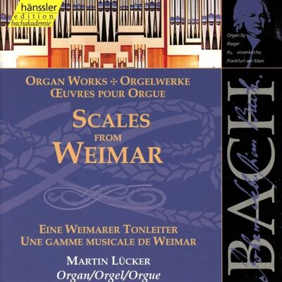 Martin Lücker - Weimar Organ Works - Baroque Fugues - 1CD Martin Lücker - Weimar Organ Works - Baroque Fugues - 1CD