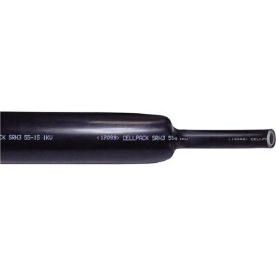 Cellpack Schwarzer Schrumpfschlauch 56/16mm 3:1 Cellpack Schwarzer Schrumpfschlauch 56/16mm 3:1