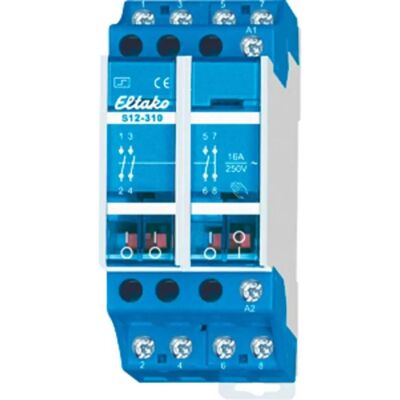 Eltako S12-310-230V Relais - 3 NO, 1 NC, 230V/AC, 16A Eltako S12-310-230V Relais - 3 NO, 1 NC, 230V/AC, 16A