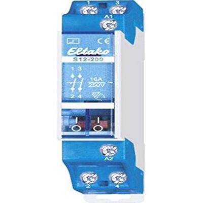 Eltako S12-200-12V DC - Impulse Switch 12V 16A/250V AC Eltako S12-200-12V DC - Impulse Switch 12V 16A/250V AC
