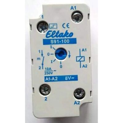 Eltako S91-100-8V - Relé de superficie 8V Eltako S91-100-8V - Relé de superficie 8V