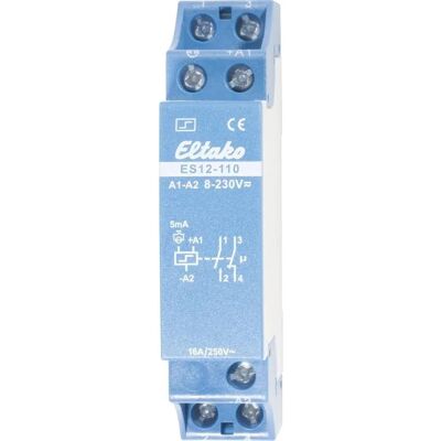 Eltako Relay Switch - 16A, 1S+1Ö, DIN rail - Relay Switch Eltako Relay Switch - 16A, 1S+1Ö, DIN rail - Relay Switch