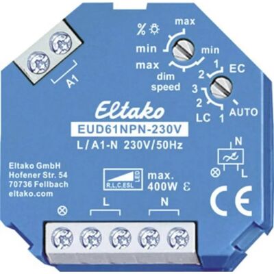 Eltako EUD61NPN-230V - Universele dimmer Eltako EUD61NPN-230V - Universele dimmer