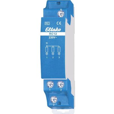 Eltako RC12-230V 3-kanals relä - Elektroniskt relä Eltako RC12-230V 3-kanals relä - Elektroniskt relä