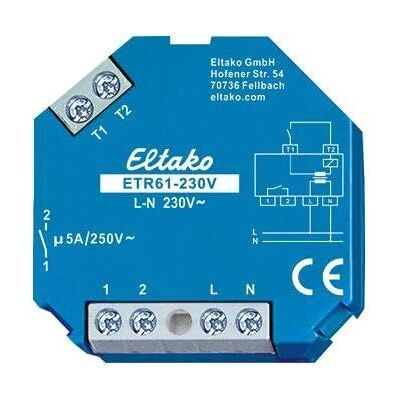 Eltako ETR61-230V Potentialfreier Relais - Trennrelais Eltako ETR61-230V Potentialfreier Relais - Trennrelais