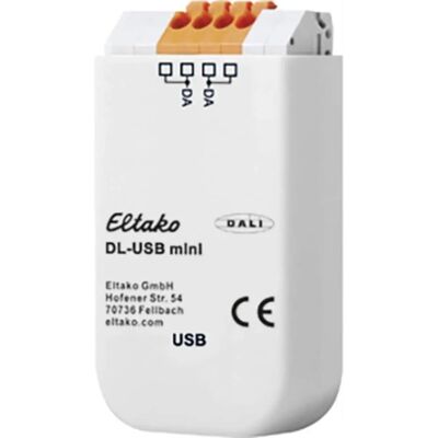 Eltako DL-USB mini USB-Interface - Tvåvägs DALI-kommunikation - Inbyggd Eltako DL-USB mini USB-Interface - Tvåvägs DALI-kommunikation - Inbyggd