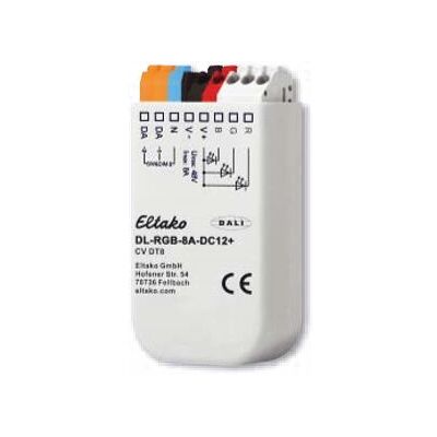 Eltako DL-RGB-8A-DC12+ RGB DALI LED-dimmer - Dimmer Eltako DL-RGB-8A-DC12+ RGB DALI LED-dimmer - Dimmer