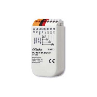 Eltako Weiß 4-Kanal DALI-LED-Dimmer - Produkttyp Eltako Weiß 4-Kanal DALI-LED-Dimmer - Produkttyp