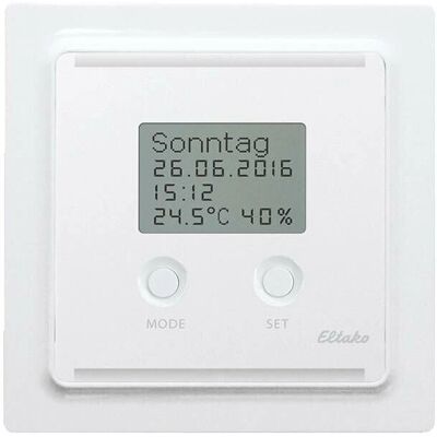 Eltako - FUTH55ED/230V-pg - 30 m - Thermo-Hygrostat Eltako - FUTH55ED/230V-pg - 30 m - Thermo-Hygrostat