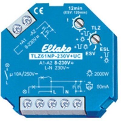 Eltako Timer Switch - Staircase Light, 8-230V, 12 min Eltako Timer Switch - Staircase Light, 8-230V, 12 min