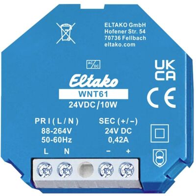 Eltako Wnt61-24vdc/10w - Weitbereichs-Schaltnetzteil Eltako Wnt61-24vdc/10w - Weitbereichs-Schaltnetzteil