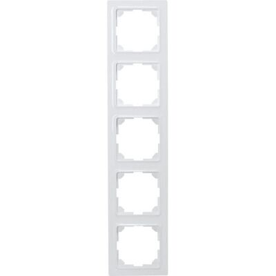 Eltako R5ue55-Wg Modell - Universaler Rahmen für Schalter - 5 Module - 55x55mm - Elektrischer Zählerteil/Zubehör Eltako R5ue55-Wg Modell - Universaler Rahmen für Schalter - 5 Module - 55x55mm - Elektrischer Zählerteil/Zubehör