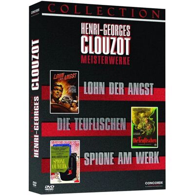 Henri-Georges Clouzot Sammlung 3 DVDs - Thriller Klassiker - DVD-Set Henri-Georges Clouzot Sammlung 3 DVDs - Thriller Klassiker - DVD-Set