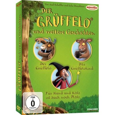 Concorde DVD-Set - Der Grüffelo & Geschichten - 3 DVDs Concorde DVD-Set - Der Grüffelo & Geschichten - 3 DVDs