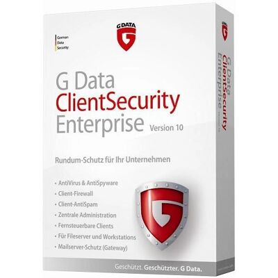 G DATA ClientSecurity Enterprise 10 - Antivirus security G DATA ClientSecurity Enterprise 10 - Antivirus security