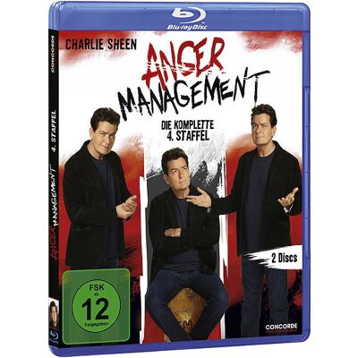 Concorde Charlie Sheen Anger Management Blu-ray - Série TV - Publicité Concorde Charlie Sheen Anger Management Blu-ray - Série TV - Publicité