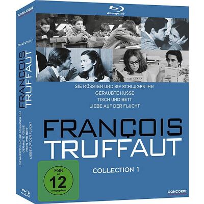 Concorde Truffaut Collection 1 Blu-ray - Film/Video Blu-ray - Publicité Concorde Truffaut Collection 1 Blu-ray - Film/Video Blu-ray - Publicité