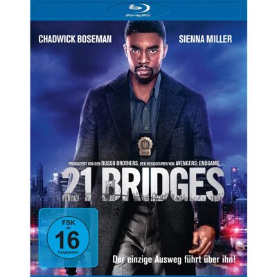 Brian Kirk 21 Bridges Blu-ray - Thriller de acción - 2020 Brian Kirk 21 Bridges Blu-ray - Thriller de acción - 2020