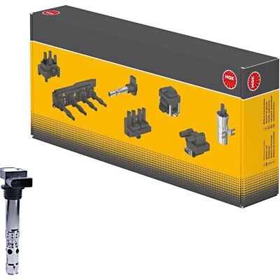 Bobine d'allumage NGK - Modèle 48015 - Compatible avec VW, Audi, Skoda, Seat Bobine d'allumage NGK - Modèle 48015 - Compatible avec VW, Audi, Skoda, Seat