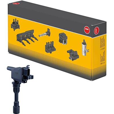 NGK U4013 Tenning Coil - 2 Innganger, 3 Poler, SAE/DIN - Tenning Coil NGK U4013 Tenning Coil - 2 Innganger, 3 Poler, SAE/DIN - Tenning Coil