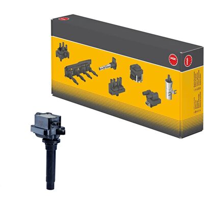 NGK U4019 - Tændspole - 2 Indgange/Udgange - 2 Poler - SAE/M4-stik NGK U4019 - Tændspole - 2 Indgange/Udgange - 2 Poler - SAE/M4-stik