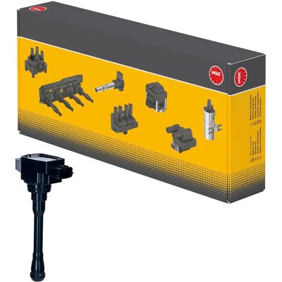 NGK Zündspule - 14V Schwarz - 3-polig - Produkttyp NGK Zündspule - 14V Schwarz - 3-polig - Produkttyp
