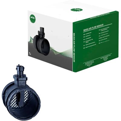 NGK 90957 Luftstrømmåler - med hus, med integreret lufttemperatursensor - Luftstrømmåler NGK 90957 Luftstrømmåler - med hus, med integreret lufttemperatursensor - Luftstrømmåler