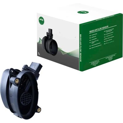 NTK Mass Air Flow Sensor - Compact, 83.5mm, BMW Compatible NTK Mass Air Flow Sensor - Compact, 83.5mm, BMW Compatible