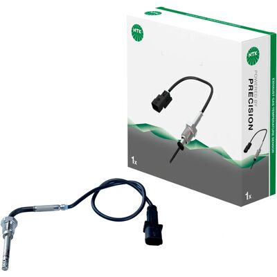 NGK 96635 Avgastemperatursensor - Svart - 2 ledare NGK 96635 Avgastemperatursensor - Svart - 2 ledare