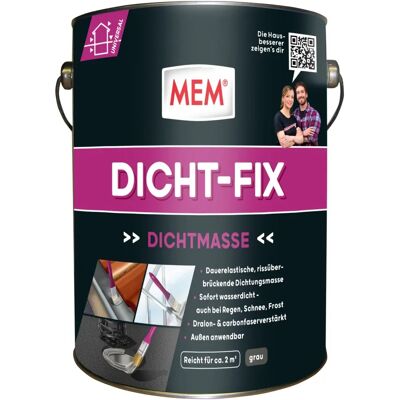 MEM Bauchemie GmbH MEM Dicht-Fix - Elastische Abdichtungsmasse Grau MEM Bauchemie GmbH MEM Dicht-Fix - Elastische Abdichtungsmasse Grau